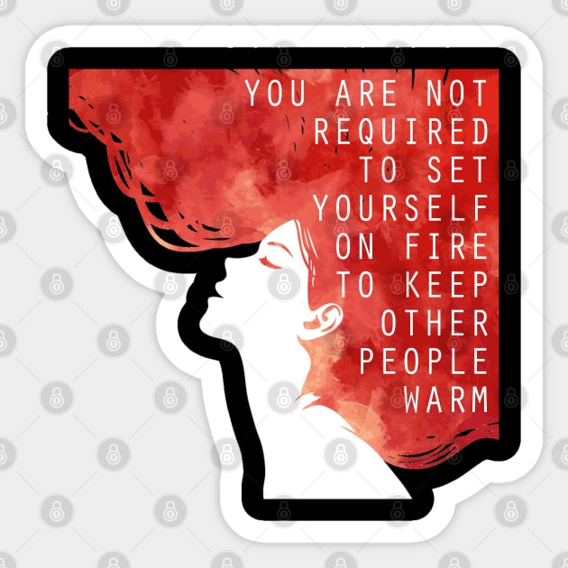 Glennon Doyle - Untamed - Self Love Sticker by frickinferal